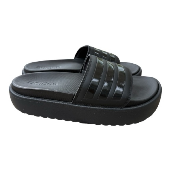 Adidas Adilette Platform Slides NWOT - Picture 6 of 8